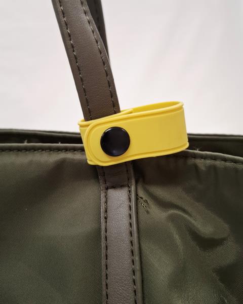 BORSA CARPISA TESSUTO VERDE