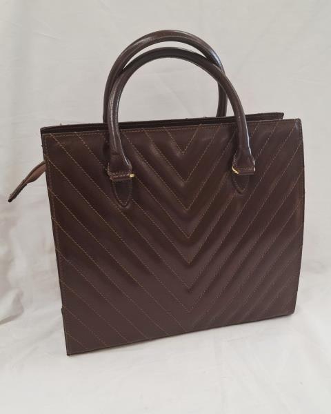BORSA COCCINELLE VINTAGE MARRONE