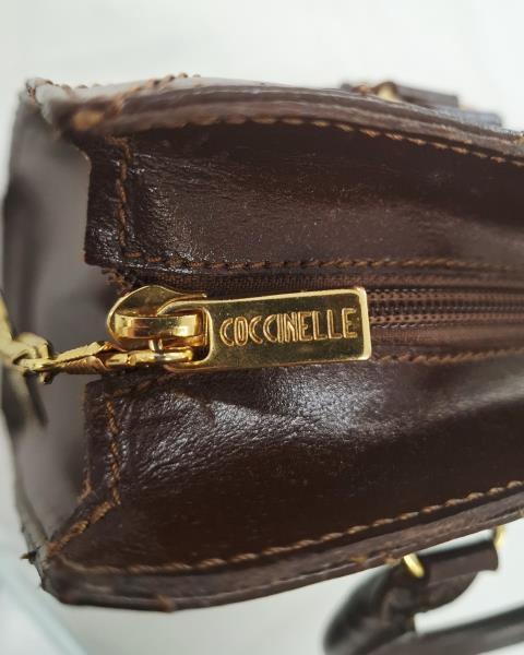 BORSA COCCINELLE VINTAGE MARRONE