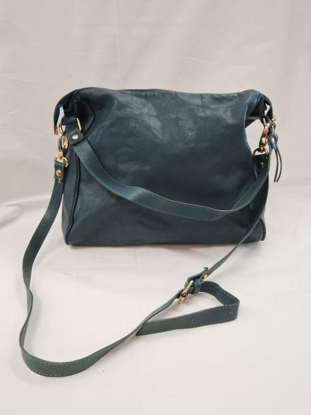BORSA ELENA MIRO  PELLE VERDE CON TRACOLLA