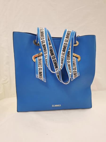 BORSA GLIMMED BLU GIALLA
