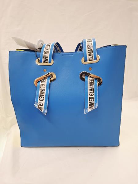 BORSA GLIMMED BLU GIALLA