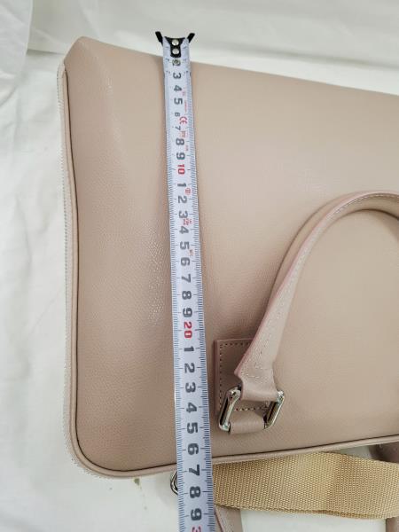 BORSA PELLE PORTA PC ROSA CON TRACOLLA