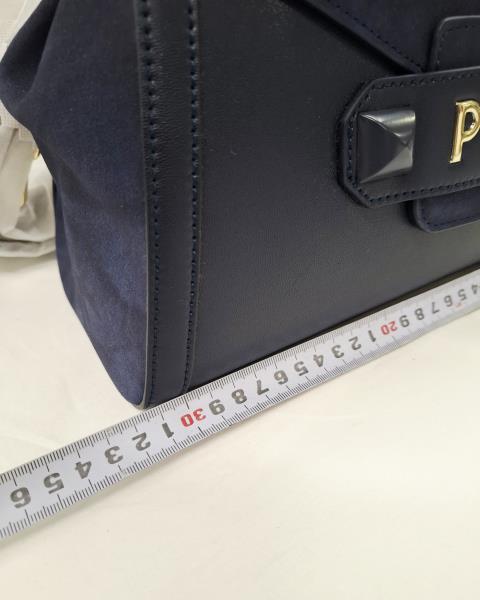 BORSA POLLINI ECOPELLE BLU NUOVA!