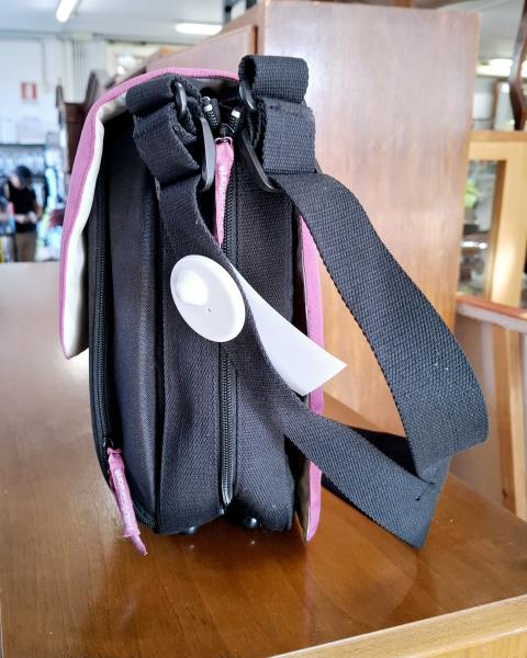 BORSA PORTA ACCESSORI NEONATI BEBECONFORT NERA ROSA