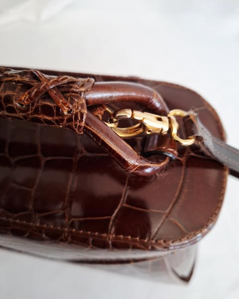 BORSA RIGIDA STAMPA COCCO