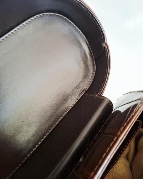 BORSA RIGIDA STAMPA COCCO