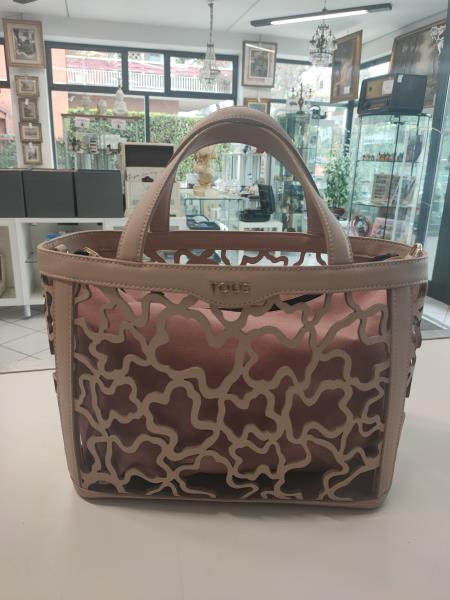 BORSA ROSA TOUS TRAFORATA