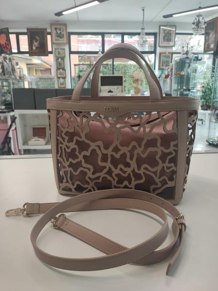 BORSA ROSA TOUS TRAFORATA