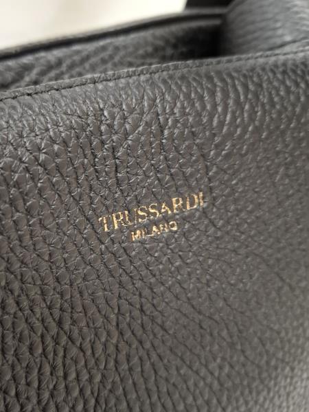 BORSA TRUSSARDI JEANS NERA CON TRACOLLA