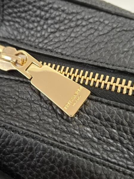 BORSA TRUSSARDI JEANS NERA CON TRACOLLA