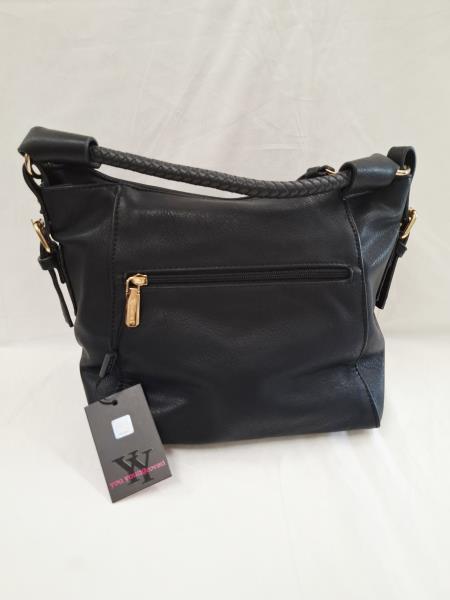 BORSA YYCOVERI NERA ECOPELLE