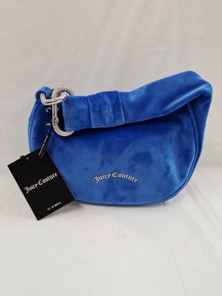 BORSETTA  A MANO JUICY COUTURE AZZURRA