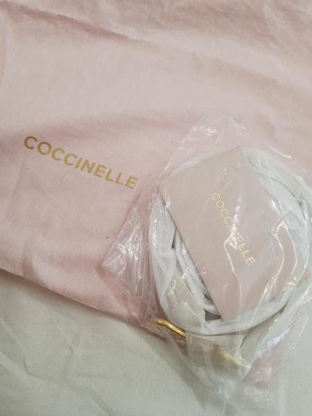BORSETTA BIANCA COCCINELLE NUOVA!
