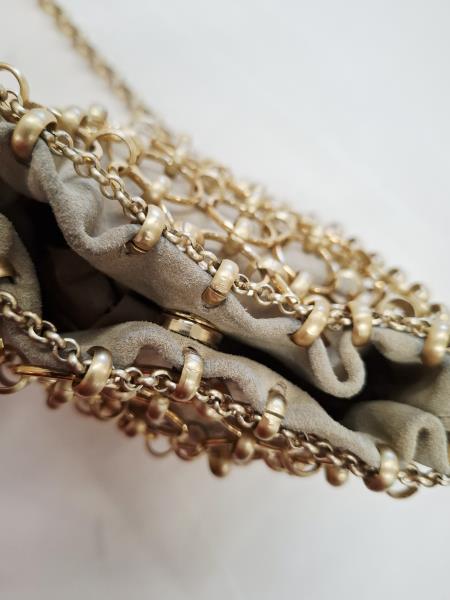 BORSETTA ELENA MIRO' CATENELLA DORATA