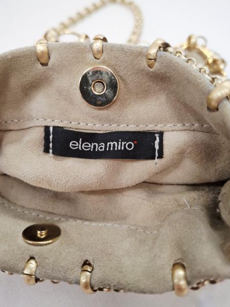 BORSETTA ELENA MIRO' CATENELLA DORATA