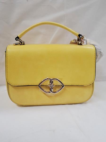 BORSETTA MOTIVI GIALLA NUOVA