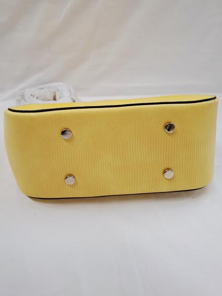 BORSETTA MOTIVI GIALLA NUOVA