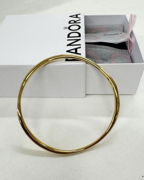 BRACCIALE PANDORA RIGIDO DORATO