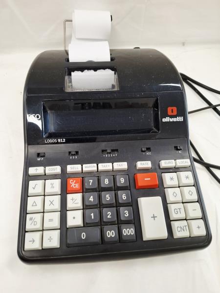 CALCOLATRICE OLIVETTI LOGOS 912