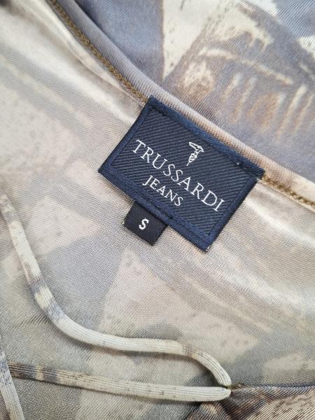 CAMICETTA TRUSSARDI JEANS MANICHE VELATE TG S