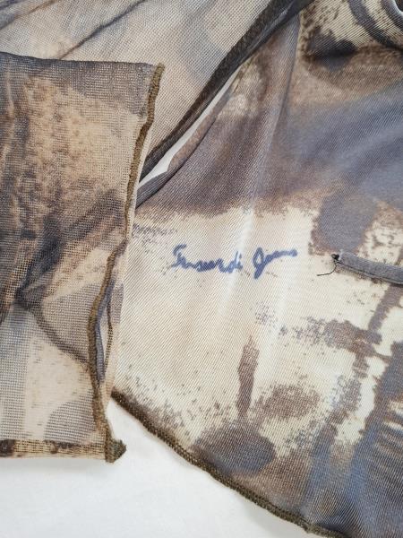 CAMICETTA TRUSSARDI JEANS MANICHE VELATE TG S