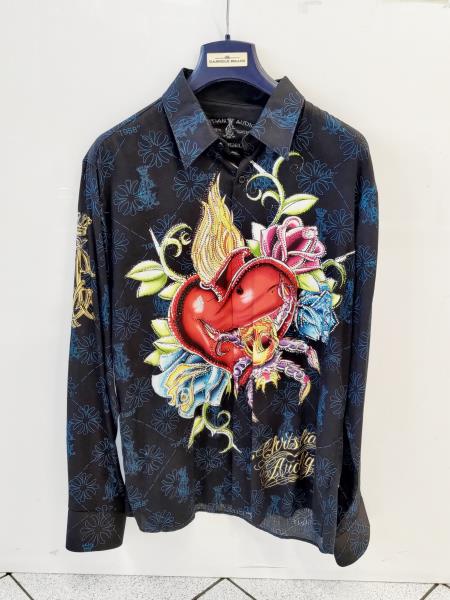 CAMICIA CHRISTIAN AUDIGIER UOMO TG M (VESTE ANCHE L)
