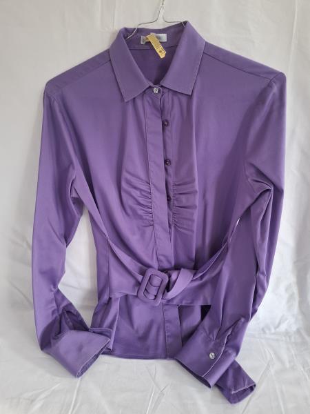 CAMICIA DONNA NARA CAMICIE VIOLA TG II