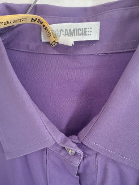 CAMICIA DONNA NARA CAMICIE VIOLA TG II
