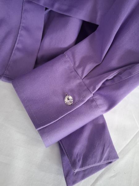 CAMICIA DONNA NARA CAMICIE VIOLA TG II