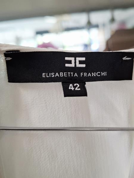 CAMICIA ELISABETTA FRANCHI BIANCA TG 42