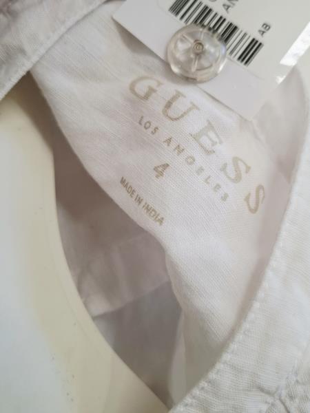 CAMICIA GUESS BIANCA TG 4 ANNI