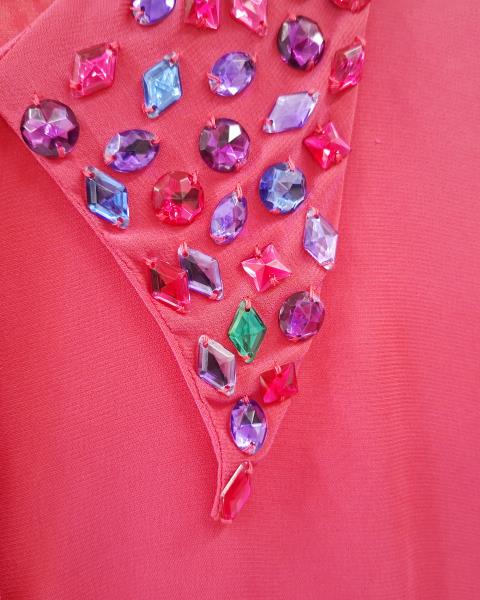 CAMICIA LA GATTA SUL TETTO CHE SCOTTA FUXIA TG M VINTAGE