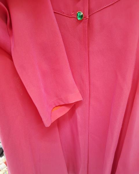 CAMICIA LA GATTA SUL TETTO CHE SCOTTA FUXIA TG M VINTAGE