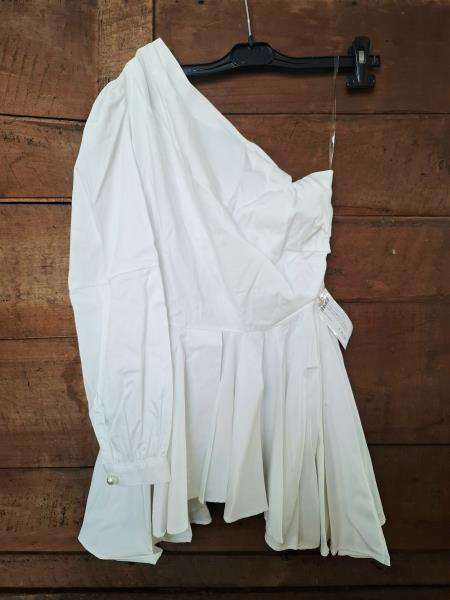 CAMICIA MARCIANO BIANCO MONOSPALLA TG 40 NUOVO!