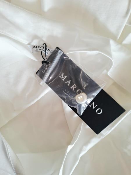 CAMICIA MARCIANO BIANCO MONOSPALLA TG 40 NUOVO!