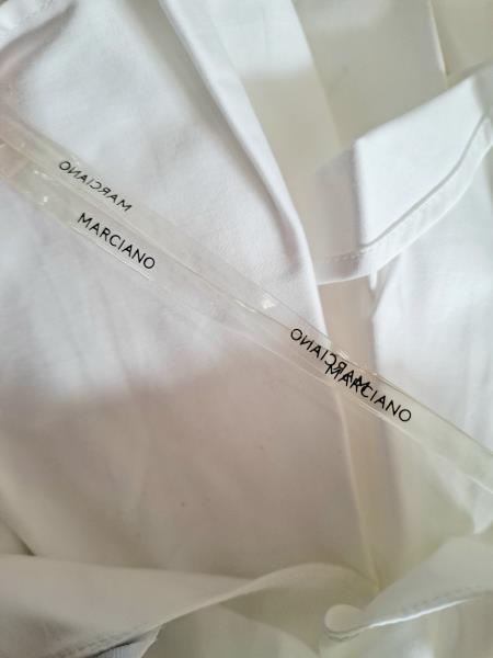 CAMICIA MARCIANO BIANCO MONOSPALLA TG 40 NUOVO!