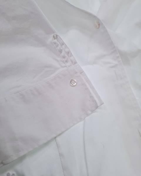 CAMICIA NARA CAMICIE BIANCA PIZZO TG II