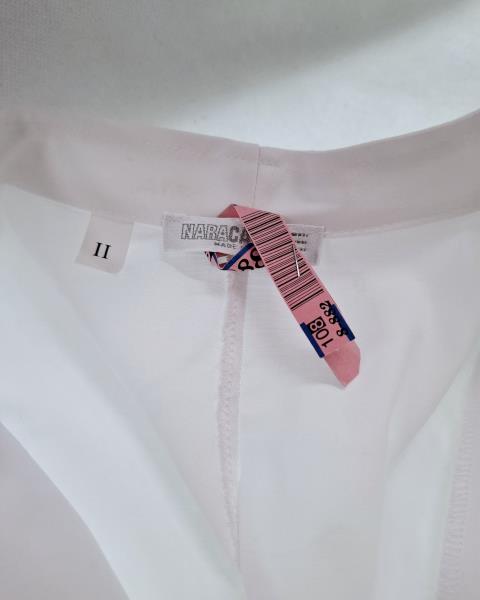 CAMICIA NARA CAMICIE BIANCA PIZZO TG II