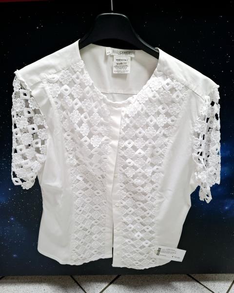 CAMICIA NARA CAMICIE BIANCA PIZZO TG III