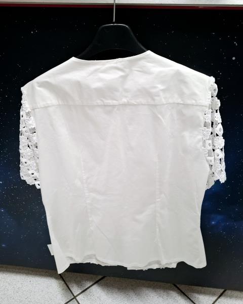 CAMICIA NARA CAMICIE BIANCA PIZZO TG III