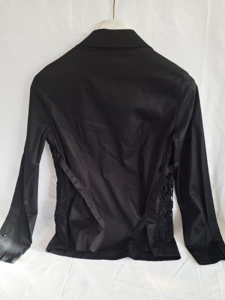 CAMICIA NARA CAMICIE NERA PIZZO TG II