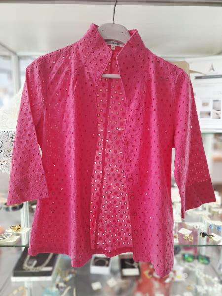 CAMICIA NARA CAMICIE SAN GALLO FUCSIA TG S