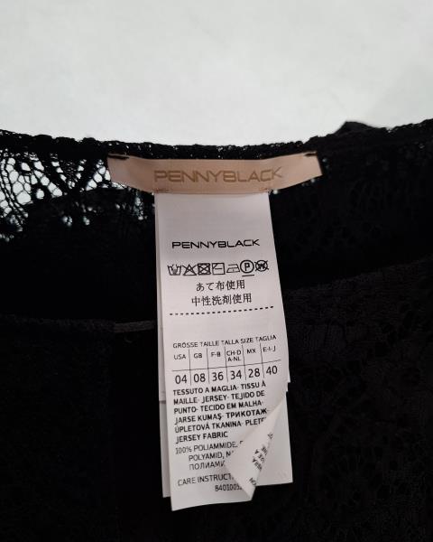 CAMICIA PENNY BLACK PIZZO TG S