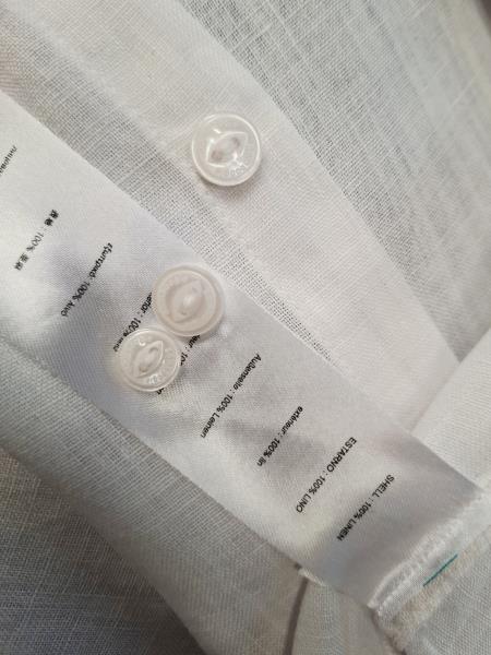 CAMICIA UO LINO BOMBOOGIE BIANCA TG XL