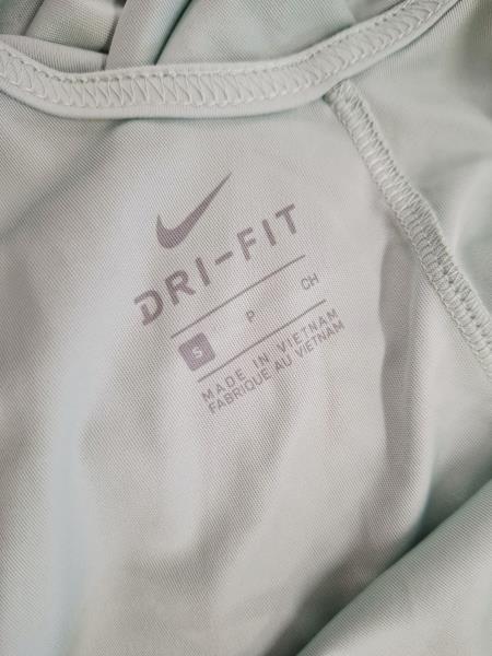CANOTTA NIKE DRI-FIT TG S VERDE CHIARO