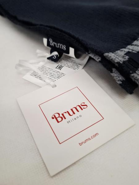 CAPPELLINO + SCIARPA BRUMS BLU