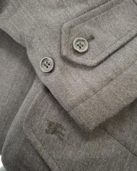 CAPPOTTO BURBERRY GRIGIO TG 48