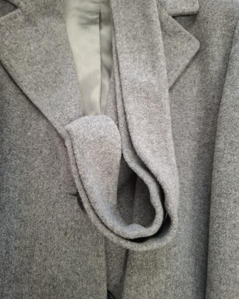 CAPPOTTO LANA E CASHMERE GRIGIO TG 50