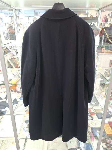 CAPPOTTO LANVIN BLU CHASMERE TG L (CON CINTURA)